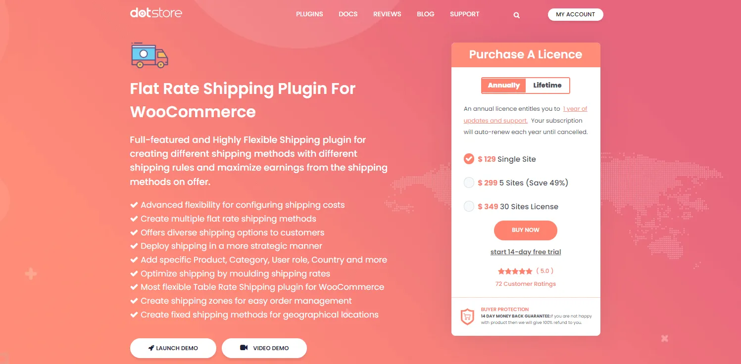 Advanced Flat Rate Shipping Plugin for WooCommerce 